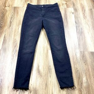 Super High waisted Faded Black H&M Jeans